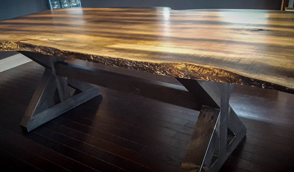 Custom live edge tables near Toronto, Where to get a live edge table in Ontario, Custom live edge furniture near Toronto