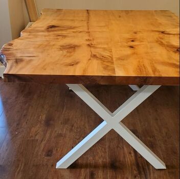 Custom modern furniture, custom modern dining table, custom modern table, modern solid wood table, custom built modern dining table, modern dining tables near me, Mid-century modern dining tables, where to buy a modern dining table, local modern dining tables, custom modern wood table