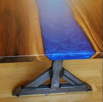 Custom modern furniture, custom modern dining table, custom modern table, modern solid wood table, custom built modern dining table, modern dining tables near me, Mid-century modern dining tables, where to buy a modern dining table, local modern dining tables, custom modern wood table